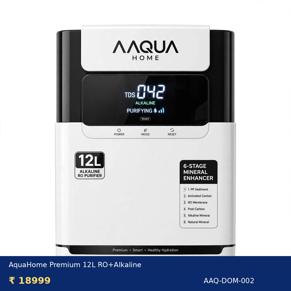 AquaHome Premium 12L RO+Alkaline
