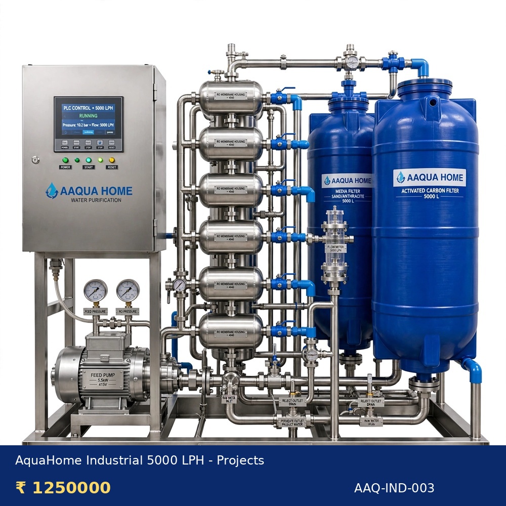 AquaHome Industrial 5000 LPH - Projects