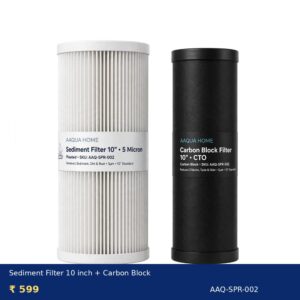 Sediment Filter 10 inch + Carbon Block