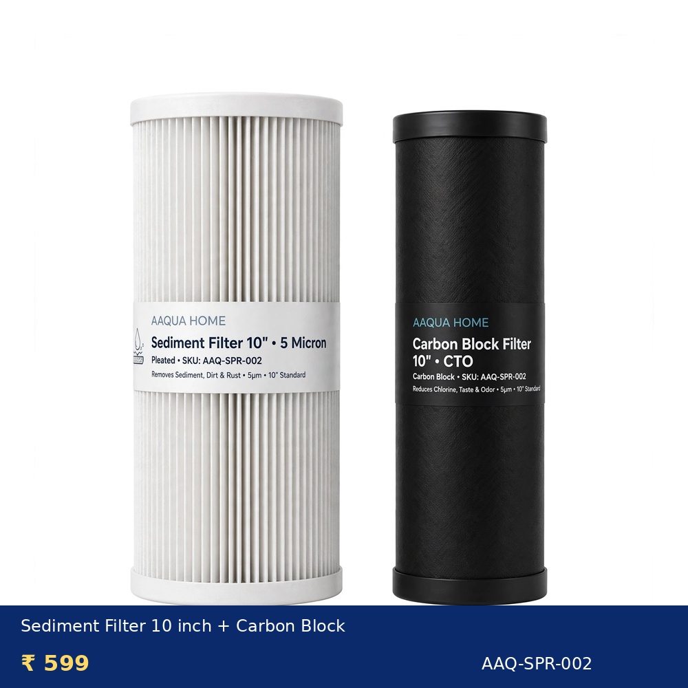 Sediment Filter 10 inch + Carbon Block
