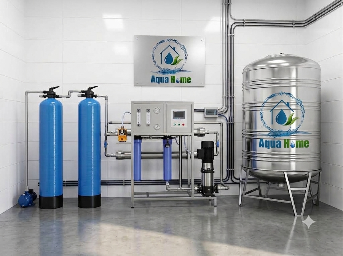 AH 500 LPH RO PLANT ( MANUAL / SEMI AUTO / FULLY AUTO / CUSTOMISED)