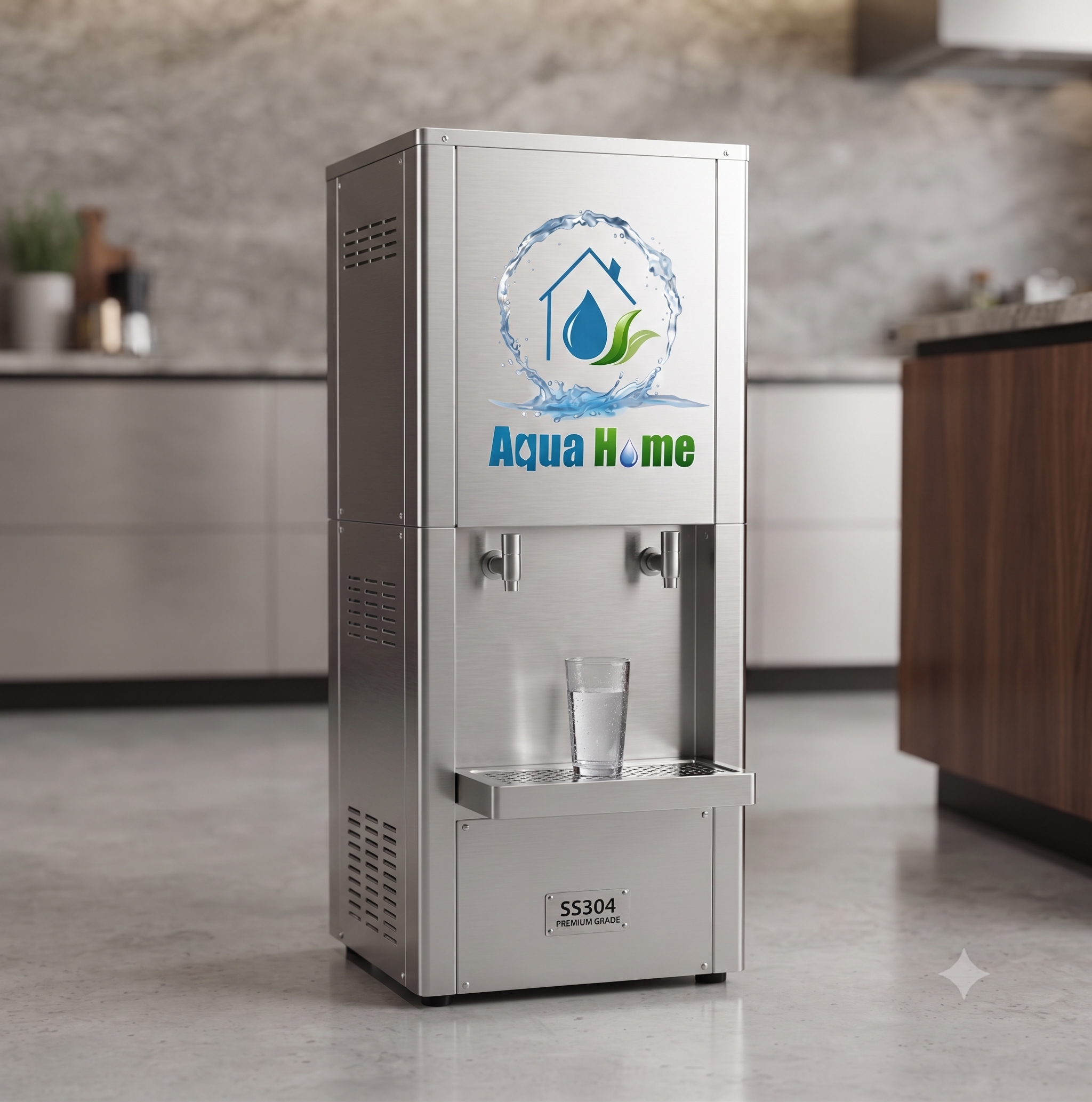 AH WATER DISPENSER SS 304 grade (RO +HOT +COLD + NORMAL