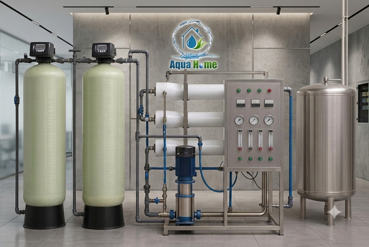 AH 3000 LPH RO PLANT ( MANUAL / SEMI AUTO / FULLY AUTO / CUSTOMISED)