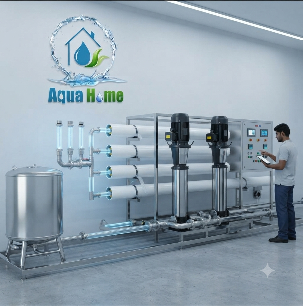 AH 16000 LPH RO PLANT ( MANUAL / SEMI AUTO / FRP /SS / ISI / CUSTOMISED )